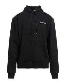 【送料無料】 バレンシアガ メンズ パーカー・スウェット フーディー アウター Hooded sweatshirt Black
