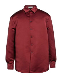 【送料無料】 ヴァレンティノ メンズ シャツ トップス Solid color shirt Burgundy