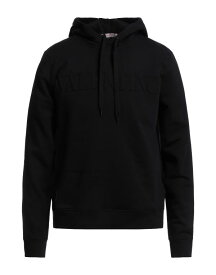 【送料無料】 ヴァレンティノ メンズ パーカー・スウェット フーディー アウター Hooded sweatshirt Black
