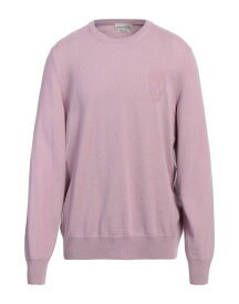 【送料無料】 アレキサンダー・マックイーン メンズ ニット・セーター アウター Cashmere blend Pastel pink