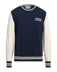 【送料無料】 アレキサンダー・マックイーン メンズ ニット・セーター アウター Sweater Navy blue