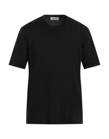 【送料無料】 ジル・サンダー メンズ Tシャツ トップス Basic T-shirt Black