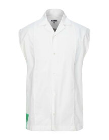 【送料無料】 ジル・サンダー メンズ シャツ トップス Solid color shirt White