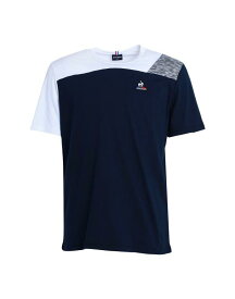 【送料無料】 ルコックスポルティフ メンズ Tシャツ トップス T-shirt Navy blue