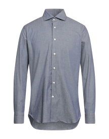 【送料無料】 キャリバン メンズ シャツ トップス Patterned shirt Midnight blue
