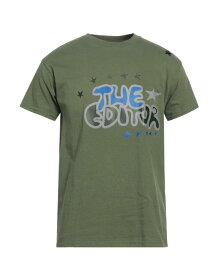 【送料無料】 エディター メンズ Tシャツ トップス T-shirt Military green