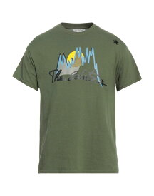 【送料無料】 エディター メンズ Tシャツ トップス T-shirt Military green