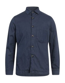 【送料無料】 ホームワードクローズ メンズ シャツ リネンシャツ トップス Linen shirt Midnight blue