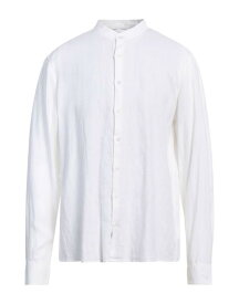 【送料無料】 カルバンクライン メンズ シャツ リネンシャツ トップス Linen shirt White