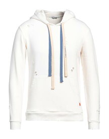 【送料無料】 グレイ ダニエレ アレッサンドリー二 メンズ パーカー・スウェット フーディー アウター Hooded sweatshirt Off white