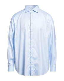 【送料無料】 ブリオーニ メンズ シャツ トップス Solid color shirt Sky blue