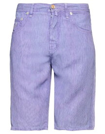 【送料無料】 ヤコブ コーエン メンズ ハーフパンツ・ショーツ ボトムス Shorts & Bermuda Purple