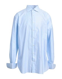 【送料無料】 ブリオーニ メンズ シャツ トップス Solid color shirt Sky blue