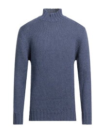 【送料無料】 チルコロ1901 メンズ ニット・セーター アウター Turtleneck Slate blue