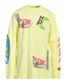 【送料無料】 ヘロンプレストン メンズ Tシャツ トップス T-shirt Light yellow