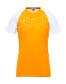 【送料無料】 アリーナ メンズ Tシャツ トップス T-shirt Orange