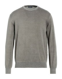 【送料無料】 ロッソピューロ メンズ ニット・セーター アウター Sweater Grey