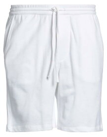 【送料無料】 マジェスティック メンズ ハーフパンツ・ショーツ ボトムス Shorts & Bermuda White