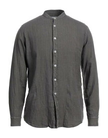 【送料無料】 グレイ ダニエレ アレッサンドリー二 メンズ シャツ リネンシャツ トップス Linen shirt Dove grey