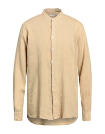 【送料無料】 グレイ ダニエレ アレッサンドリー二 メンズ シャツ リネンシャツ トップス Linen shirt Beige