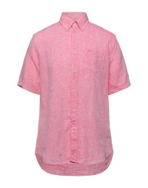 【送料無料】 ポールアンドシャーク メンズ シャツ リネンシャツ トップス Linen shirt Coral