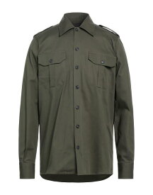 【送料無料】 コスチュームナショナル メンズ シャツ トップス Solid color shirt Military green
