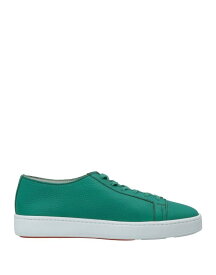 【送料無料】 サントーニ メンズ スニーカー シューズ Sneakers Emerald green