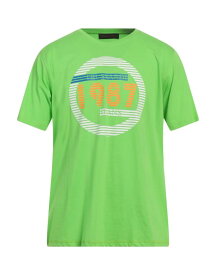 【送料無料】 トラサルディ メンズ Tシャツ トップス T-shirt Acid green