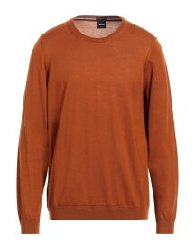 【送料無料】 ボス メンズ ニット・セーター アウター Sweater Rust
