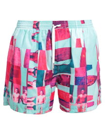 【送料無料】 ディースクエアード メンズ ハーフパンツ・ショーツ 水着 Swim shorts Light green