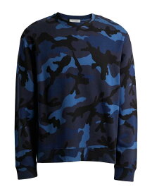 【送料無料】 ヴァレンティノ メンズ パーカー・スウェット アウター Sweatshirt Navy blue