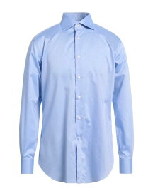 【送料無料】 ブリオーニ メンズ シャツ トップス Solid color shirt Sky blue