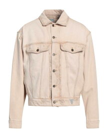 【送料無料】 ゲス メンズ ジャケット・ブルゾン デニムジャケット アウター Denim jacket Beige