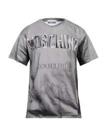 【送料無料】 モスキーノ メンズ Tシャツ トップス T-shirt Grey