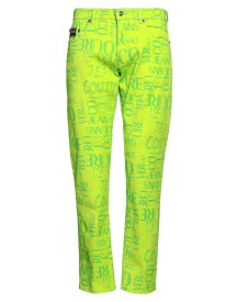 【送料無料】 ヴェルサーチ メンズ デニムパンツ ジーンズ ボトムス Denim pants Light green