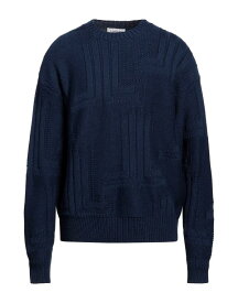 【送料無料】 ランバン メンズ ニット・セーター アウター Sweater Navy blue