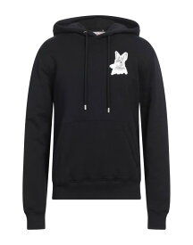 【送料無料】 ランバン メンズ パーカー・スウェット フーディー アウター Hooded sweatshirt Black