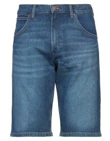 【送料無料】 ラングラー メンズ ハーフパンツ・ショーツ デニムショーツ ボトムス Denim shorts Blue