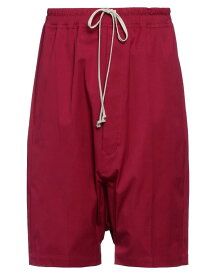 【送料無料】 リックオウエンス メンズ ハーフパンツ・ショーツ ボトムス Shorts & Bermuda Garnet