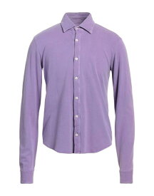 【送料無料】 エルビーエム1911 メンズ シャツ トップス Solid color shirt Light purple