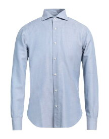 【送料無料】 バルバナポリ メンズ シャツ トップス Solid color shirt Pastel blue