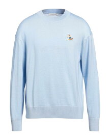【送料無料】 メゾンキツネ メンズ ニット・セーター アウター Sweater Sky blue