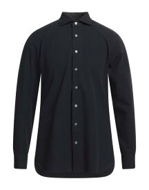 【送料無料】 ラルディーニ メンズ シャツ トップス Solid color shirt Black