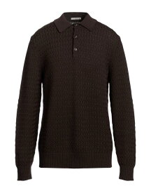 【送料無料】 チルコロ1901 メンズ ニット・セーター アウター Sweater Dark brown