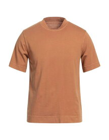【送料無料】 チルコロ1901 メンズ Tシャツ トップス Basic T-shirt Brown