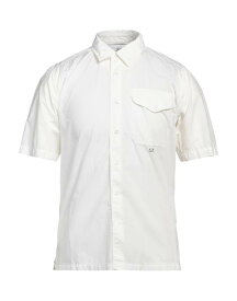 【送料無料】 シーピーカンパニー メンズ シャツ トップス Solid color shirt White