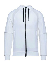 【送料無料】 ストーンアイランド メンズ パーカー・スウェット フーディー アウター Hooded sweatshirt White