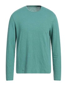 【送料無料】 マジェスティック メンズ Tシャツ トップス Sweater Turquoise