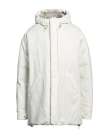 【送料無料】 イレブンティ メンズ ジャケット・ブルゾン アウター Shell jacket Off white