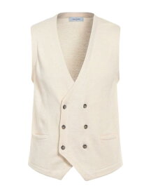 【送料無料】 グランサッソ メンズ ベスト トップス Suit vest Cream